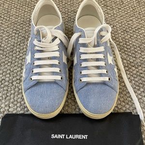 Saint Laurent Denim Sneaker